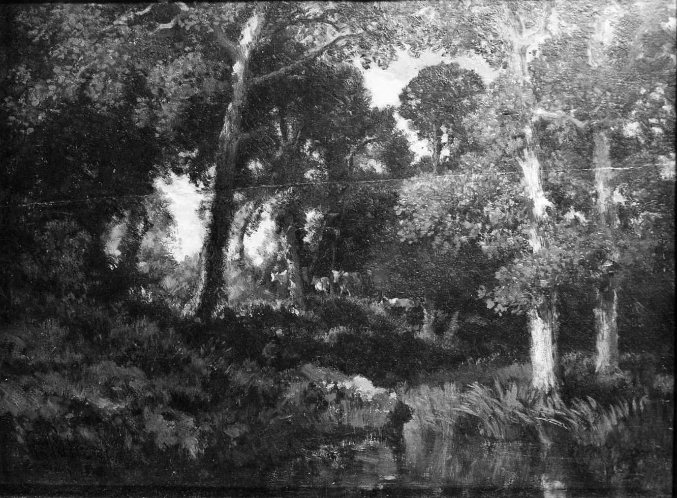 Paesaggio con specchio d'acqua - Palazzo Comunale, Museo Civico di Baranello